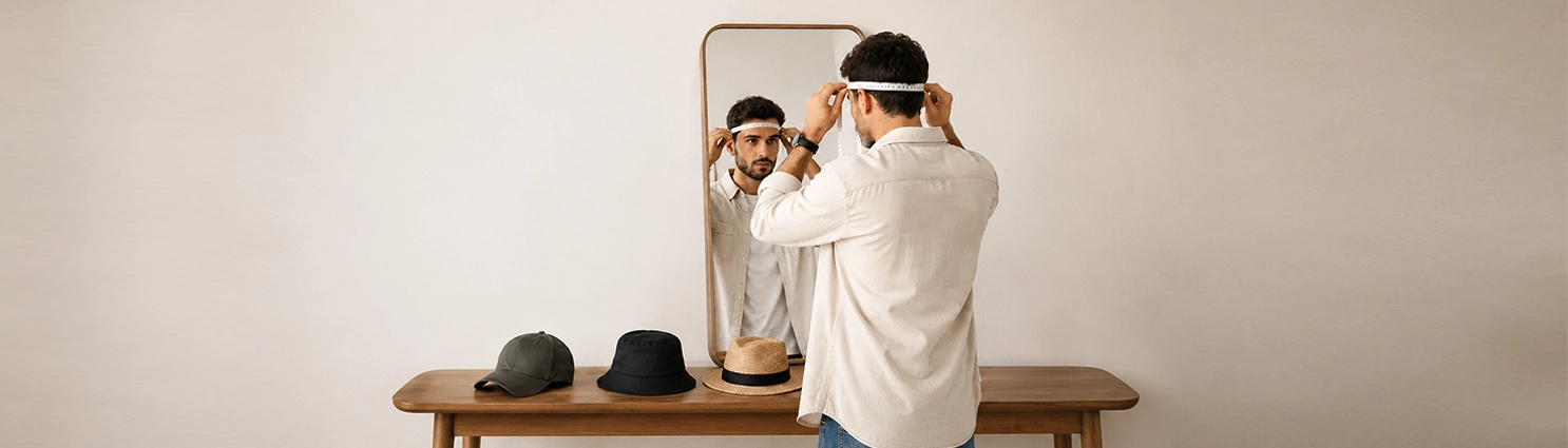 چطور سایز کلاه مناسب سر خود را پیدا کنیم؟ راهنمای کامل اندازه‌گیری سایز کلاه
