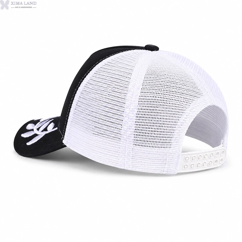 کلاه مخمل نقابدار خوشه ای  پشت تور طرح گلدوزی ADIDAS