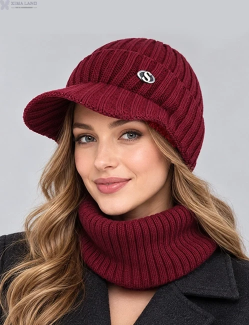 ست کلاه و شال گردن سام کد 527